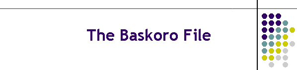 The Baskoro File